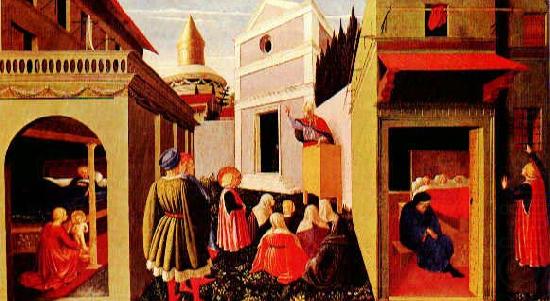 Fra Angelico Story of St Nicholas china oil painting image